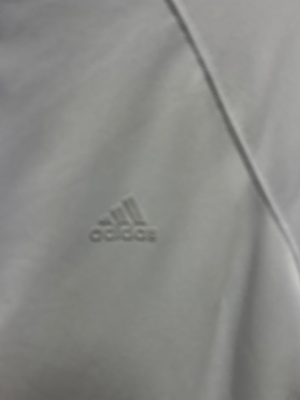 Adidas Women's Light Blue Full-Zip Performance Jacket, Size L - Picture 2 of 7